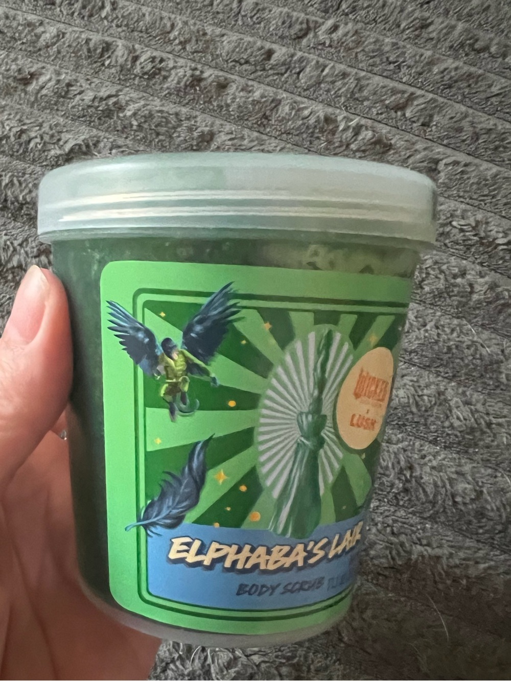 Lush x Wicked Elphaba s Lair Large Body Scrub